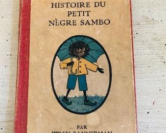 1921 little black sambo book in French