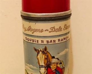 Vintage Dale Evans and Roy Rogers thermos