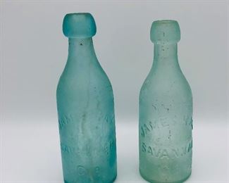 Blob top James Ray Savannah Ga
Plus sev other dug bottles