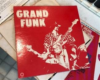 Lots of albums, 45’s and Victrola records