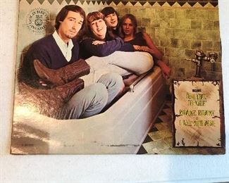 Lots of albums, 45’s and Victrola records