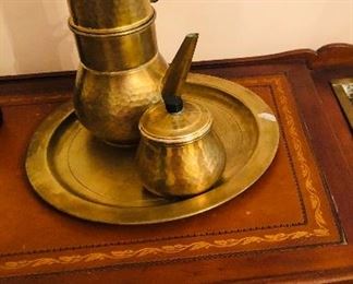 Vintage copper espresso maker