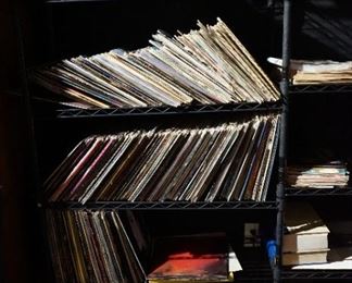 Over 200 Vinyl Album of Various Artists