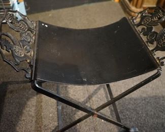 Foldable Metal Seat