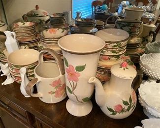 Large collection of Franciscan Desert Rose 