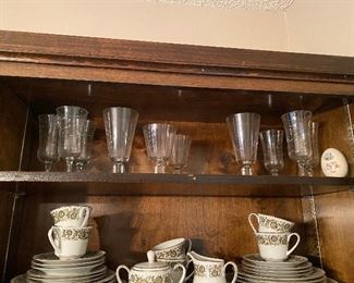 More goblets & additional dish set