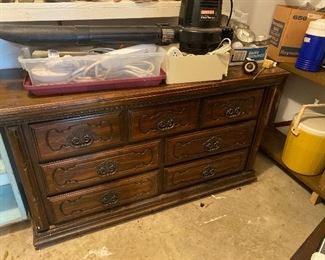 Room off garage - dresser (no mirror)