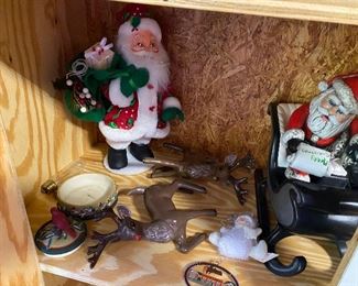 Lots of Christmas, Easter, Thanksgiving & other holiday decor items 