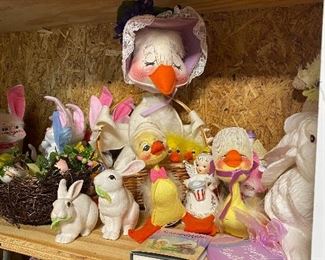 Lots of Christmas, Easter, Thanksgiving & other holiday decor items 