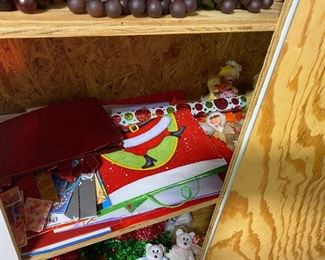 Lots of Christmas, Easter, Thanksgiving & other holiday decor items 