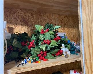 Lots of Christmas, Easter, Thanksgiving & other holiday decor items 