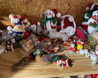 Lots of Christmas, Easter, Thanksgiving & other holiday decor items 