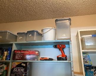 Garage - room at back