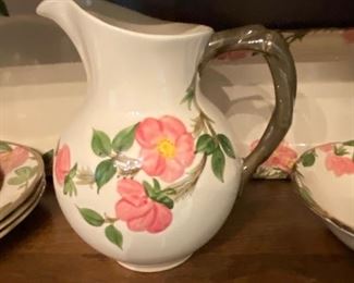 Franciscan Desert Rose pitcher #1