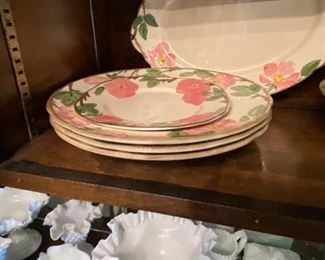 Franciscan Desert Rose Plates - several