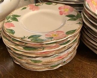 Franciscan Desert Rose -plates 