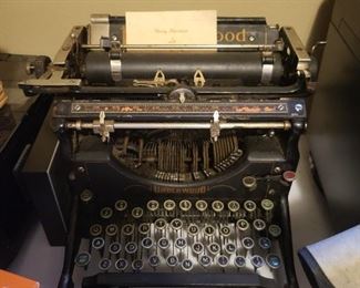 Antique Underwood Typewriter