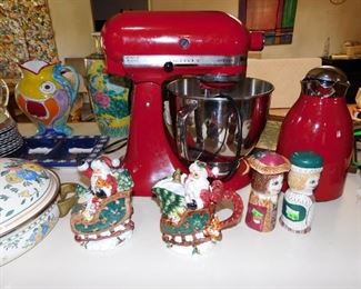 Kitchen Aid Red Mixer