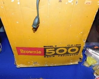 Brownie movie projector