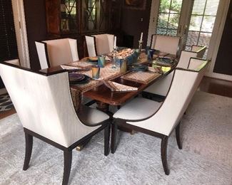 Theodore Alexander dining chairs