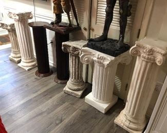 Column pedestals 