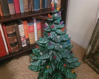 Large Ceramic Christmas Tree