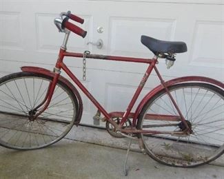 Vintage Philips Silver Spoke Bicycle