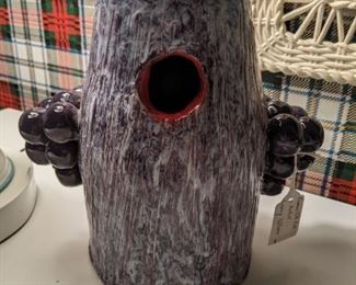 Cool GA folk art pottery by the late Larry Wilson.