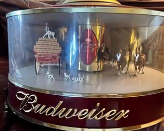1960's Budweiser World Champions Clydesdale Team Carousel Light