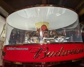 1960's Budweiser World Champions Clydesdale Team Carousel Light