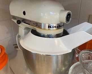 KitchenAide mixer.