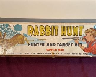 Vintage Marx Toys Rabbit Hunt - Hunter & Target Set