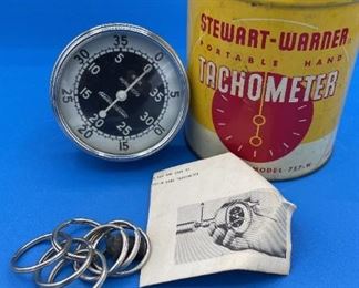 Stewart Warner Tachometer 