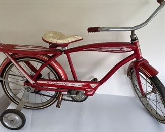 1960s AMF Roadmaster Jr Bike with Extras - Nice