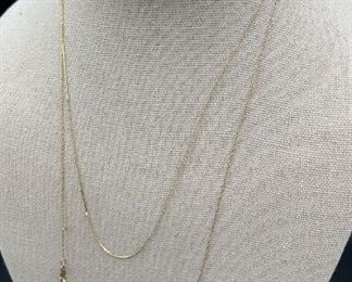 14k Yellow Gold Chains