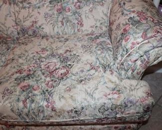 floral upholstery sofa
