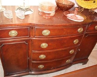 mahogany buffet
