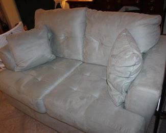 matching Ashley microfiber loveseat
