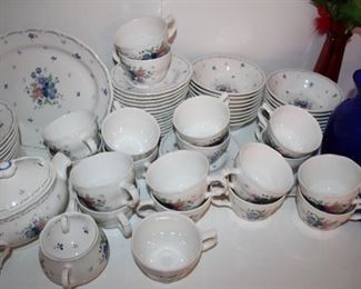 Nikko Provincial china set. freezer-oven-dw safe