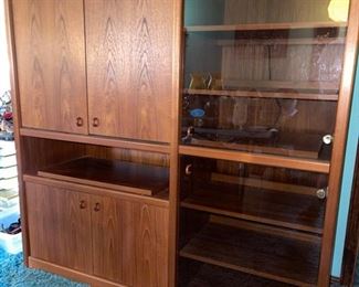 MCM Danish Modern Entertainment Cabinet