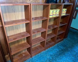 MCM Teak Bookcases (5)
