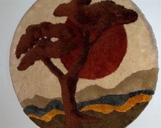 MCM Hanging Carpet Sculpture