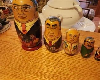 What Ukraine Does Not Need- Vintage Russian Nesting Dolls