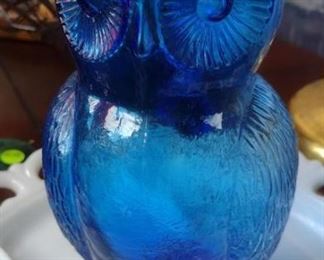 Kanawha Glass Owl Pitcher
