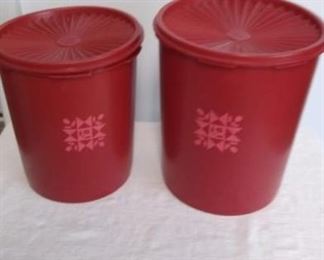 Tupperware Canisters
