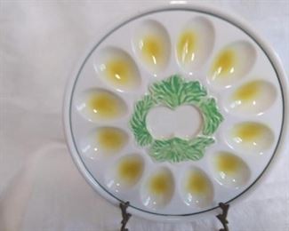 Ucagco Ceramic Egg Plate
