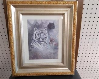 Framed Tiger Print- R. Manning
