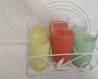 Set of 6 Glasses in Carrier
