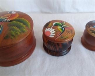 Hand-Made Wooden Trinket Boxes

