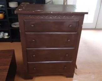 Brown Chest of Drawers
